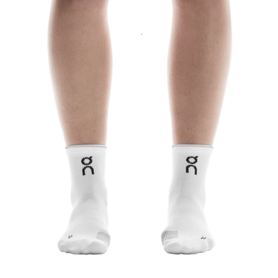 Meia On Running Performance Run Sock Mid Unissex