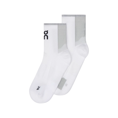 Meia On Running Performance Run Sock Mid Unissex