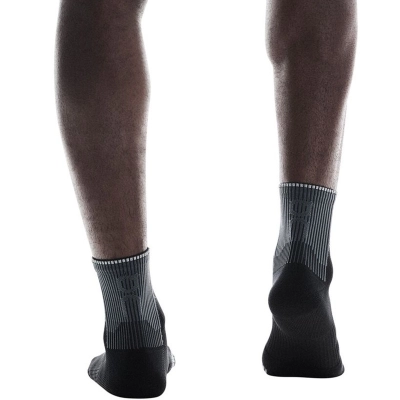 Meia On Running Performance Run Sock Mid Unissex