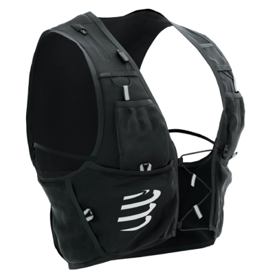 Mochila de Hidratação Compressport Ultrun Pack Evo 10 New Preta
