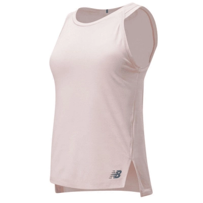 Regata New Balance Speed Jacquart Tank Feminina - Rosé