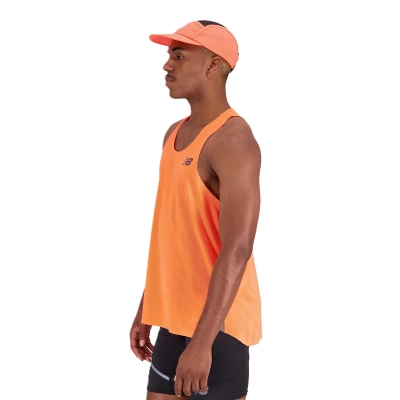 Regata Q Speed Jacquard Logo Branca New Balance Masculina