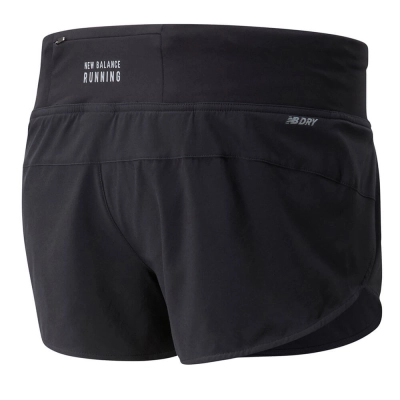 Short New Balance Impact Run Feminino - Preto