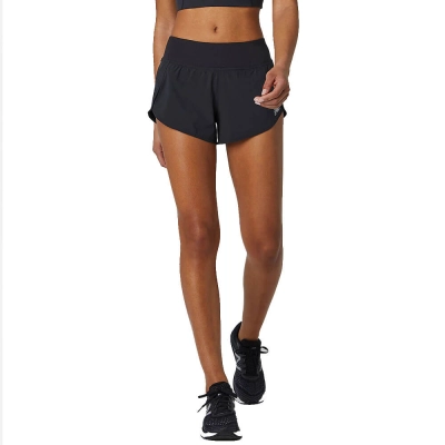 Short New Balance Impact Run Feminino - Preto