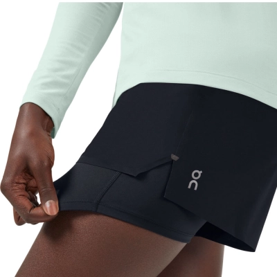 Short On Running Feminino - Preto