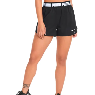 Short Puma Strong Woven 3&quot; Feminino