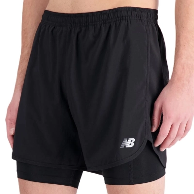 Shorts Accelerate 2 Em 1 New Balance Masculino