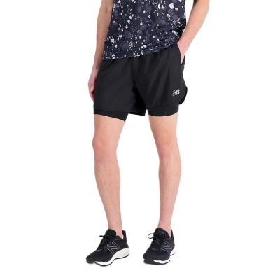 Shorts Accelerate 2 Em 1 New Balance Masculino