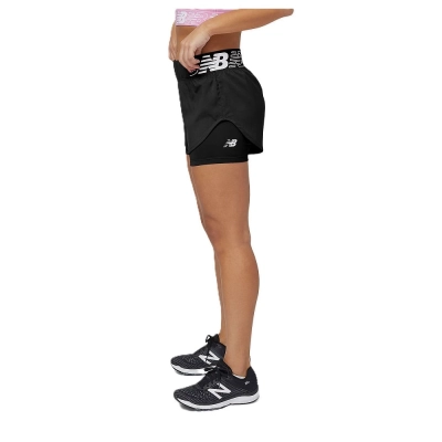 Shorts Duplo Relentless New Balance Feminino
