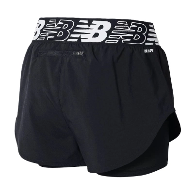 Shorts Duplo Relentless New Balance Feminino