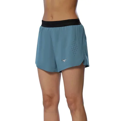 Shorts Mizuno Tech Light Split Feminino