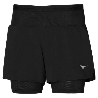 Shorts Mizuno Trail ER 2 in 1 Feminino