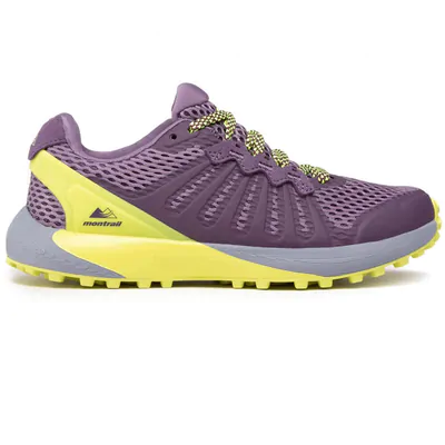 Tênis Columbia Montrail F.K.T Feminino - Roxo / Limão