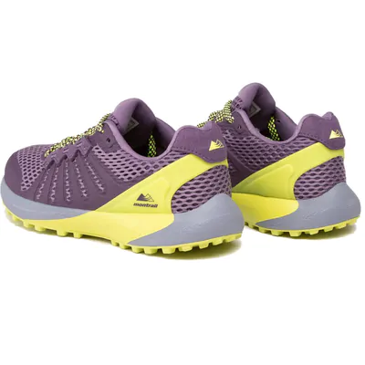 Tênis Columbia Montrail F.K.T Feminino - Roxo / Limão