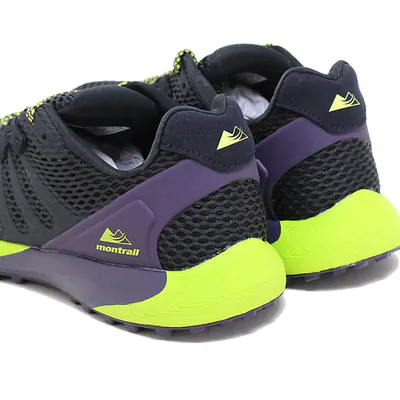 Tênis Columbia Montrail F.K.T Masculino - Preto / Limão