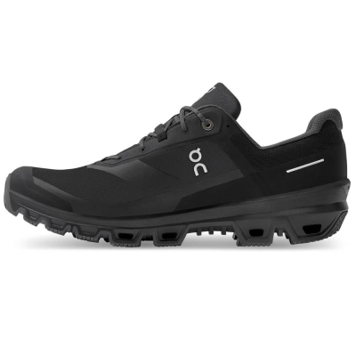 Tênis ON Running CLOUDVENTURE WATERPROOF 2.0 Feminino - Preto
