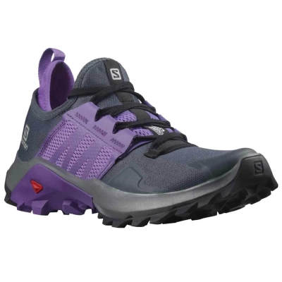 Tênis Salomon Madcross Feminino - Preto / Roxo