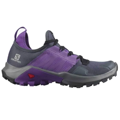 Tênis Salomon Madcross Feminino - Preto / Roxo