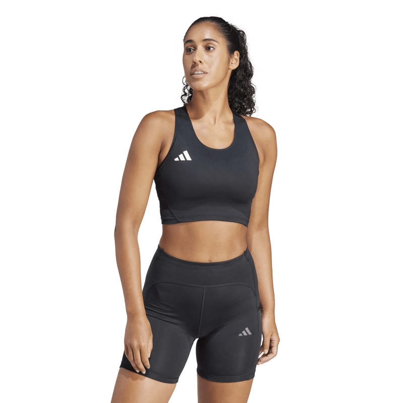 Top Adidas Cropped Adizero Essentials Feminino