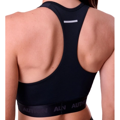 TOP AUTHEN ESSENTIAL FLEX STRIKE DECOTE V FEMININO