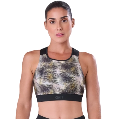 Top Authen Grit Bossa Ajustavél 1 Bolso Nadador Feminino