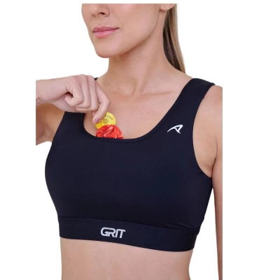 TOP Authen GRIT BOSSA RETO C/ BOLSO AJUSTAVEL Feminino