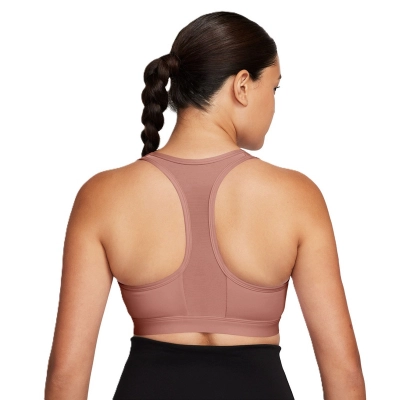 Top Nike Swoosh Suporte Leve Feminino