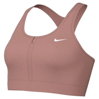 Top Nike Swoosh Suporte Leve Feminino