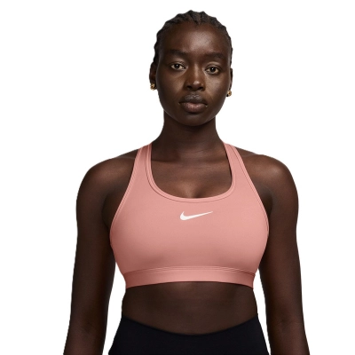 Top Nike Swoosh Suporte Médio Feminino