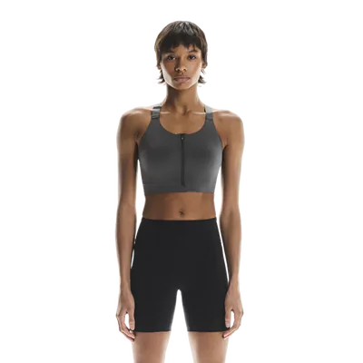 Top On Running Endurance Bra Zip Feminino