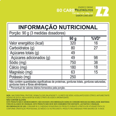 Z2 Energy Drink Power Powder