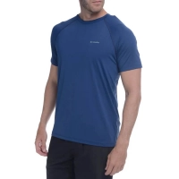 Camiseta Columbia Aurora Manga Curta Masculina - Azul
