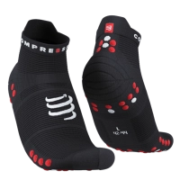 Meia de Compressão Compressport Cano Curto – Run Low V4 Unissex